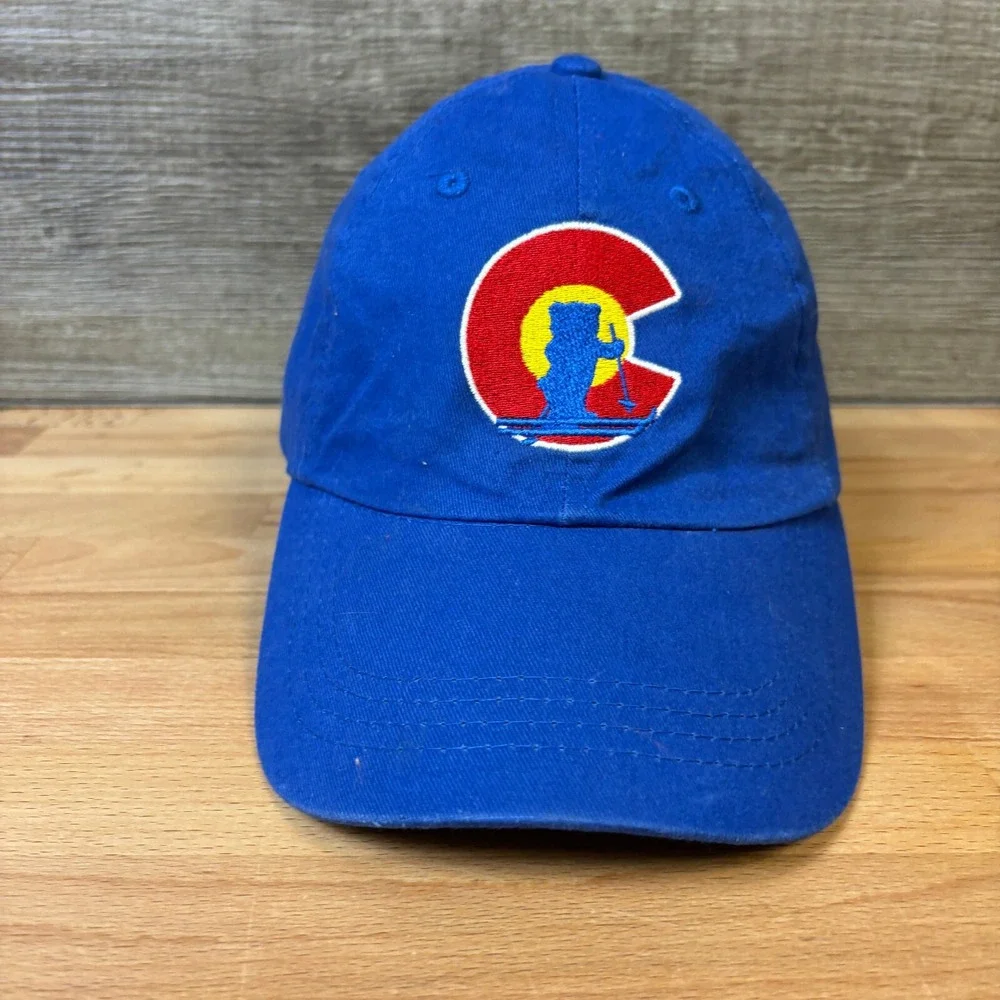 Browadmoor Elementary‎ Hat Cap Strap Back Blue Colorado One Size Adjustable
